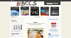 Desktop Screenshot of baycountylibrary.org